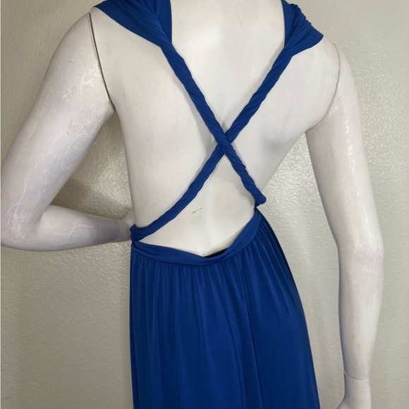 Ciel Concept Royal Blue Convertible Bridesmaid Dress. #86 - Picture 10 of 14